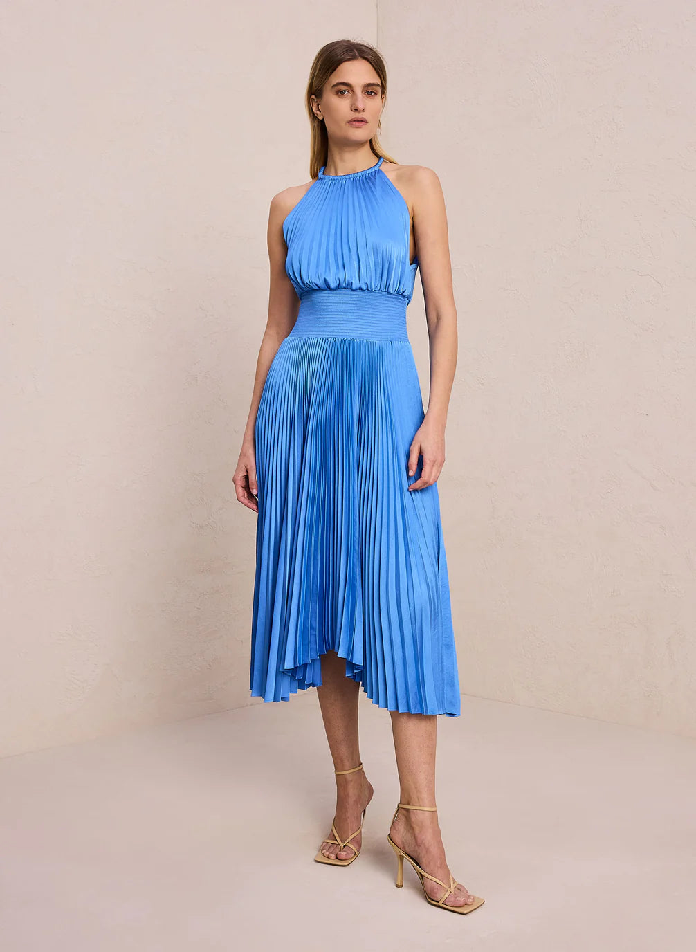 Alc pleated shop dress