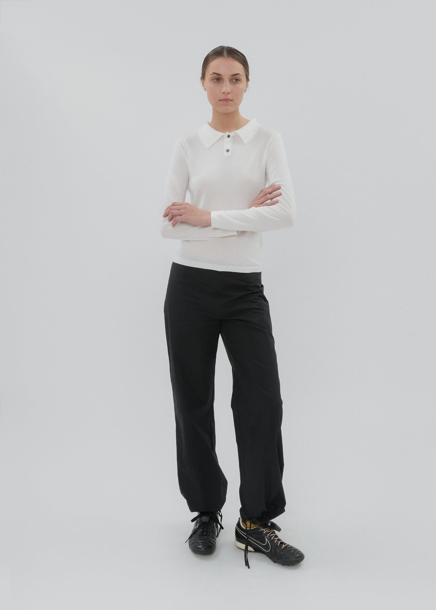 Still Here Daughter Long Sleeve, White