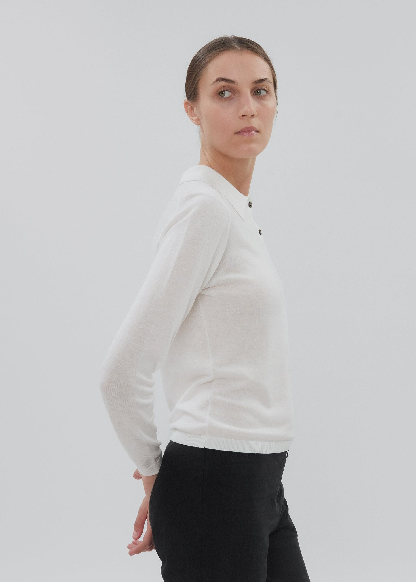 Still Here Daughter Long Sleeve, White