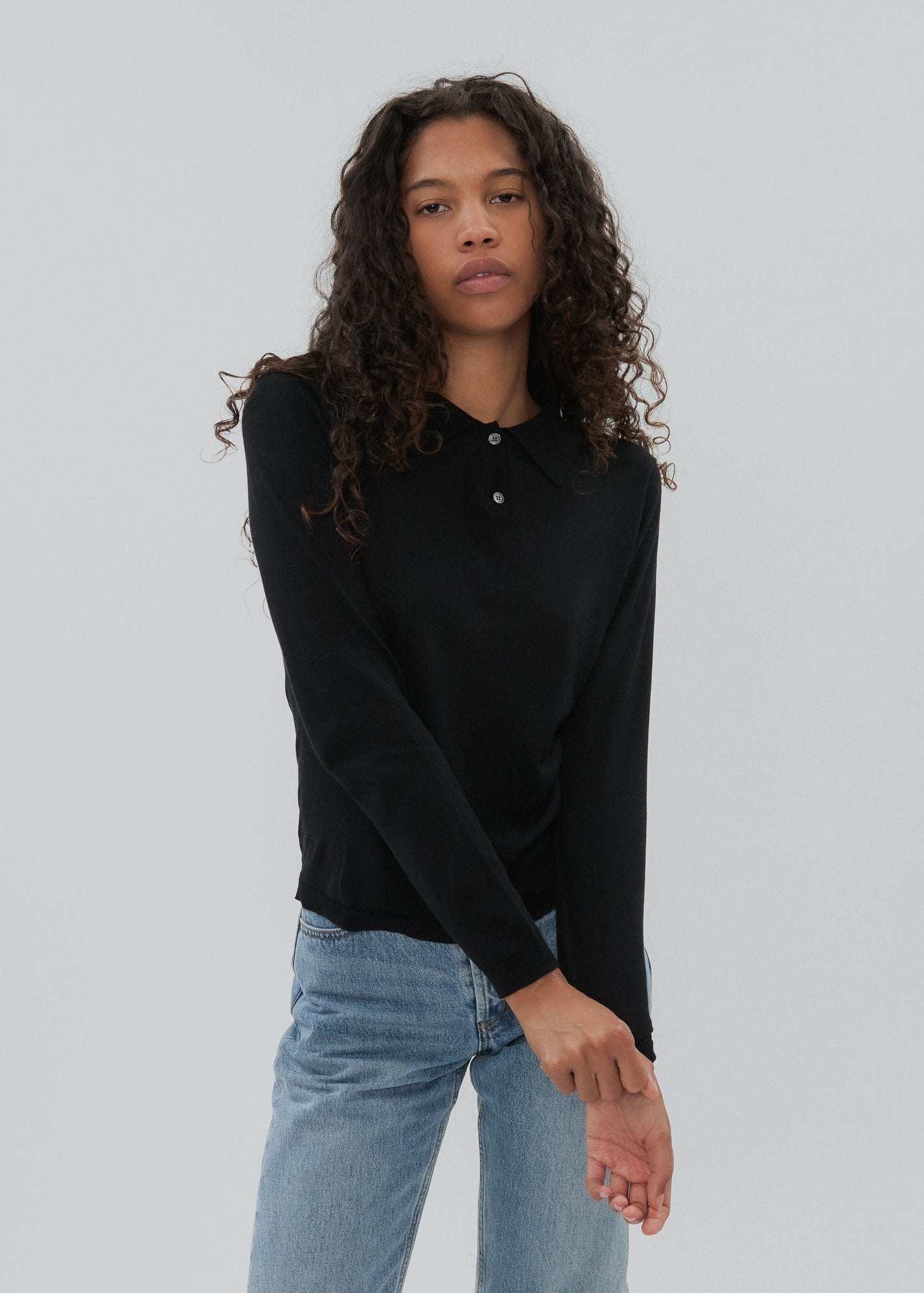 Still Here Daughter Long Sleeve, Black