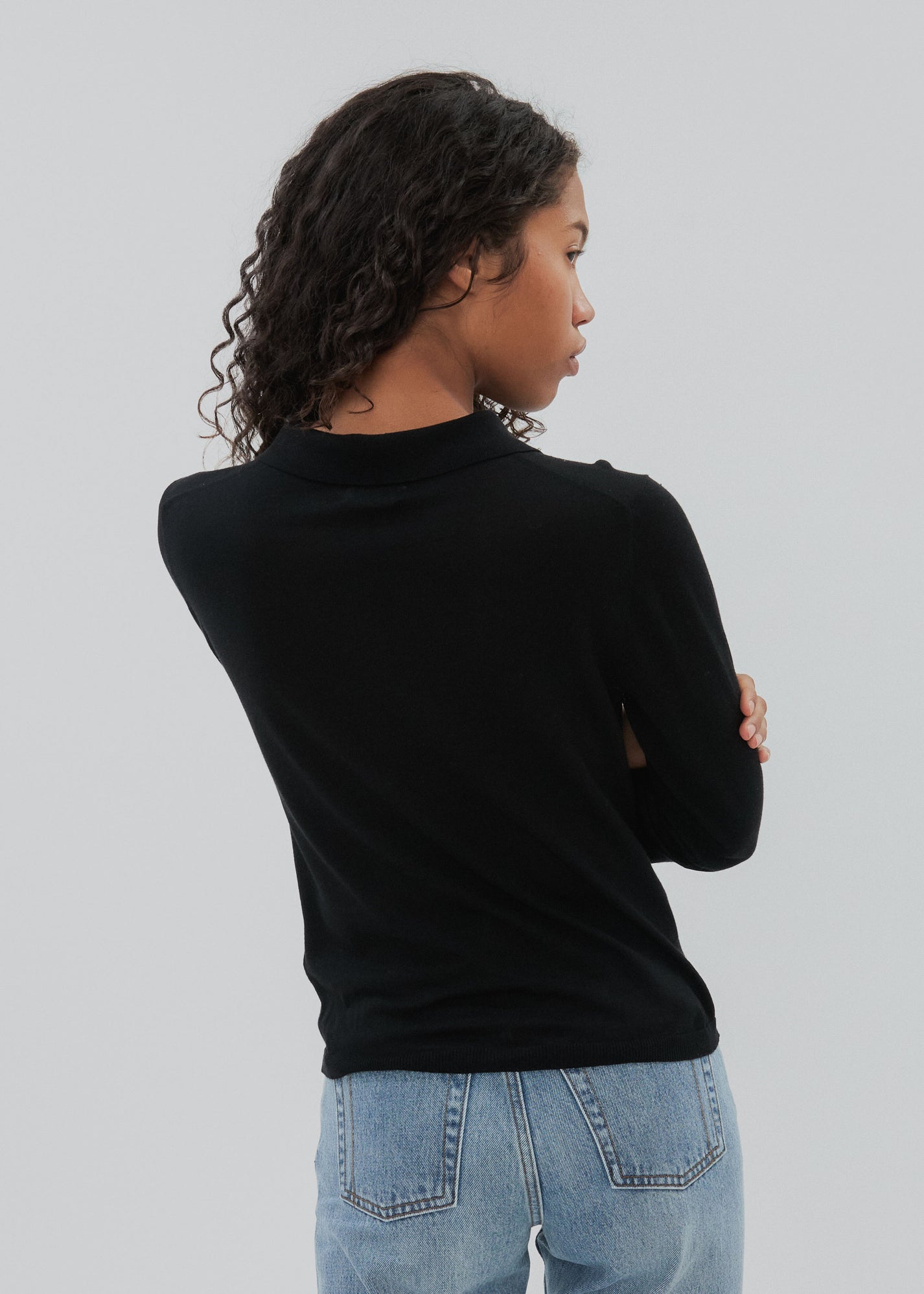 Still Here Daughter Long Sleeve, Black