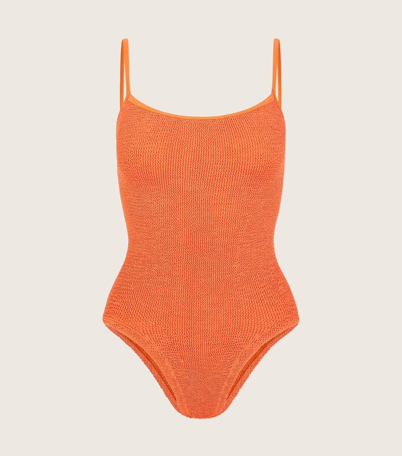 Hunza G Pamela Swim, Crinkle Orange