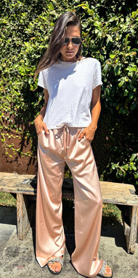 Brody Stretch-Silk Pant