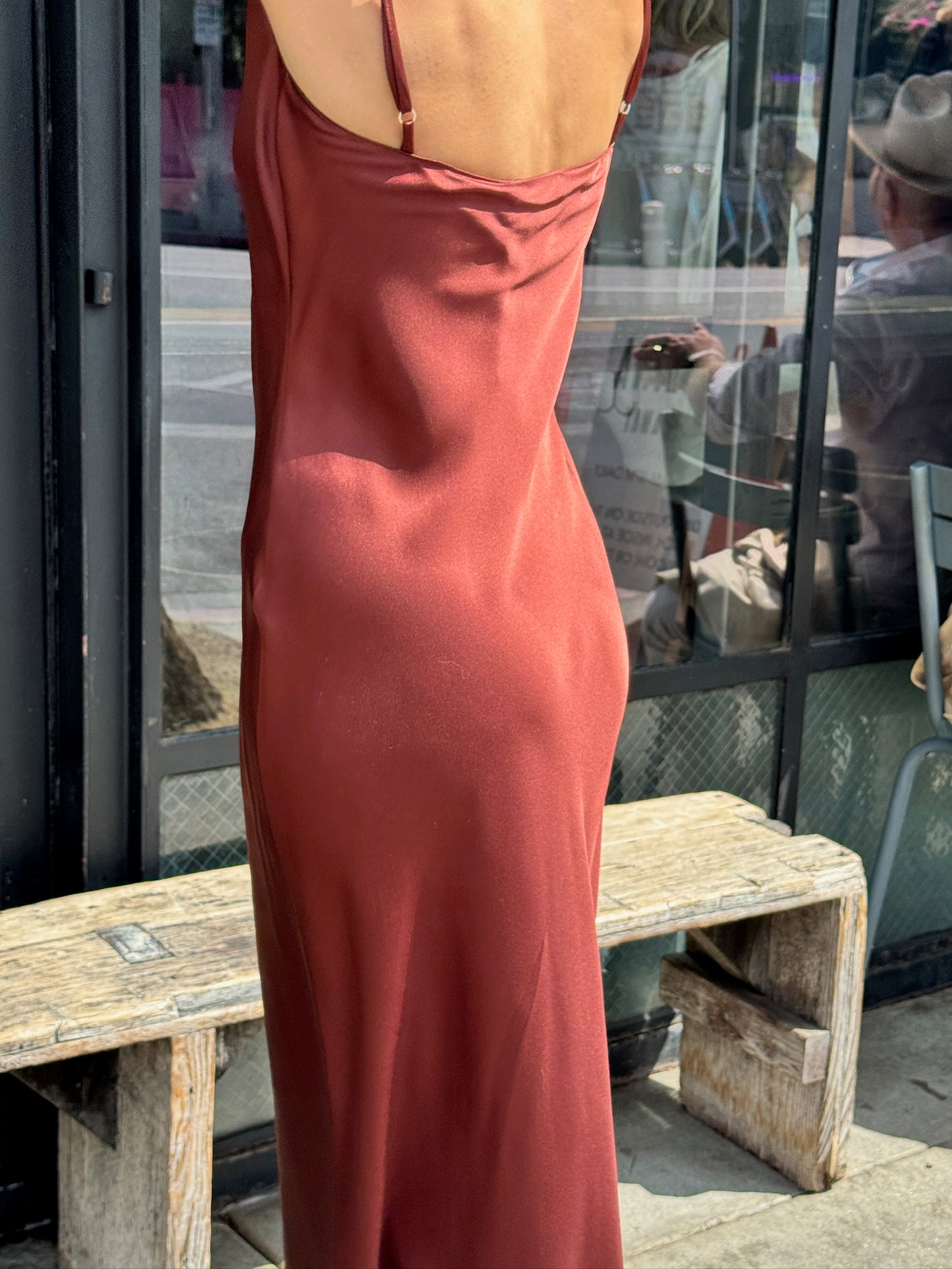 Sablyn, Taylor Dress, Mahogany