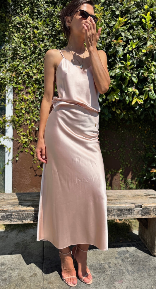 Stretch-Silk Camisole Tank