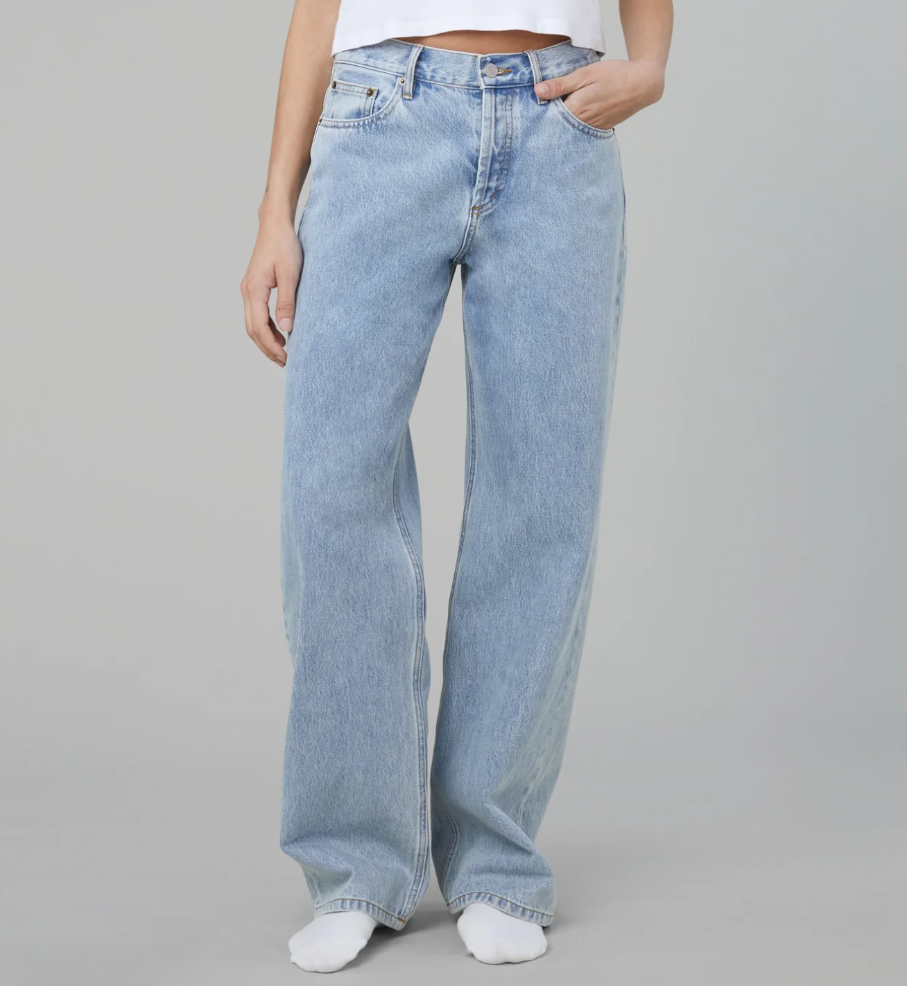 Still Here Everyday Jean, Vintage Blue