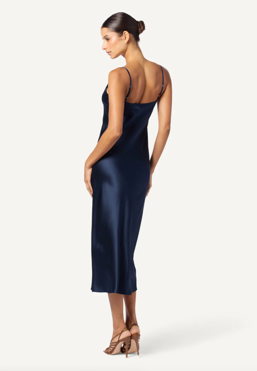 Sablyn, Taylor Midi Dress, Navy
