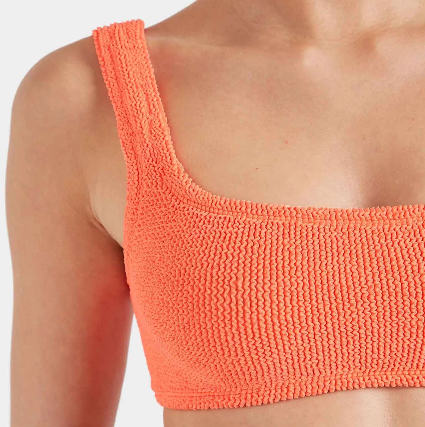 Hunza G Crinkle Bikini, Xandra Bikini Orange