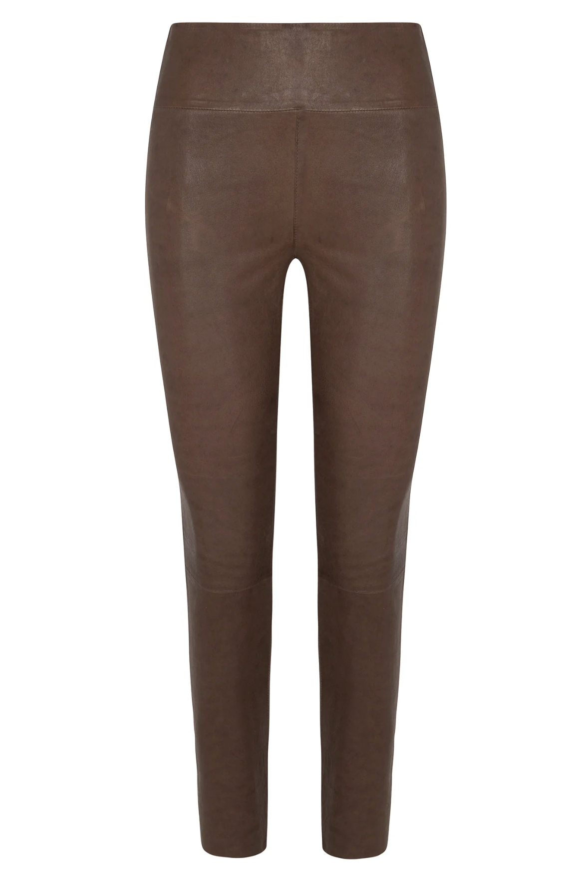 SPRWMN Leather Ankle Leggings, Truffle