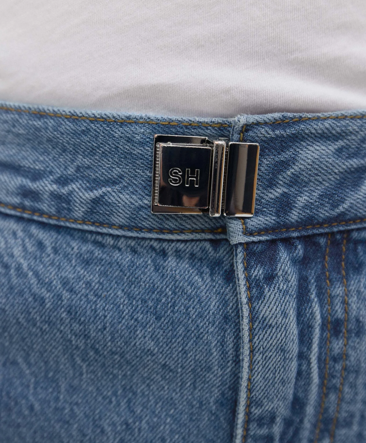 Still Here Buckle Jean, Classic Blue