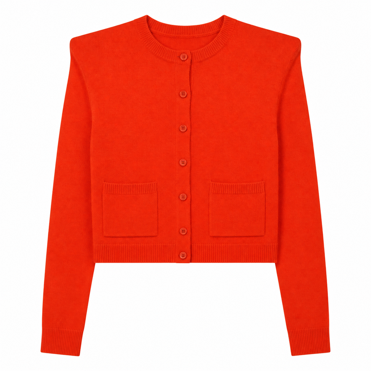Emilia Shoulder Pad Cardigan