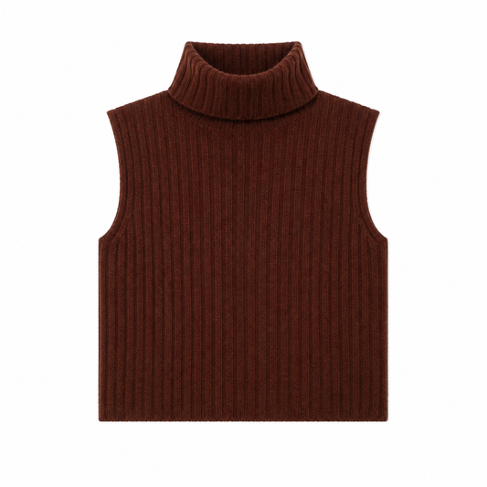 Saige Cropped Turtleneck