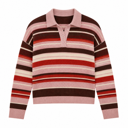 Billie Relaxed Collared Sweater
