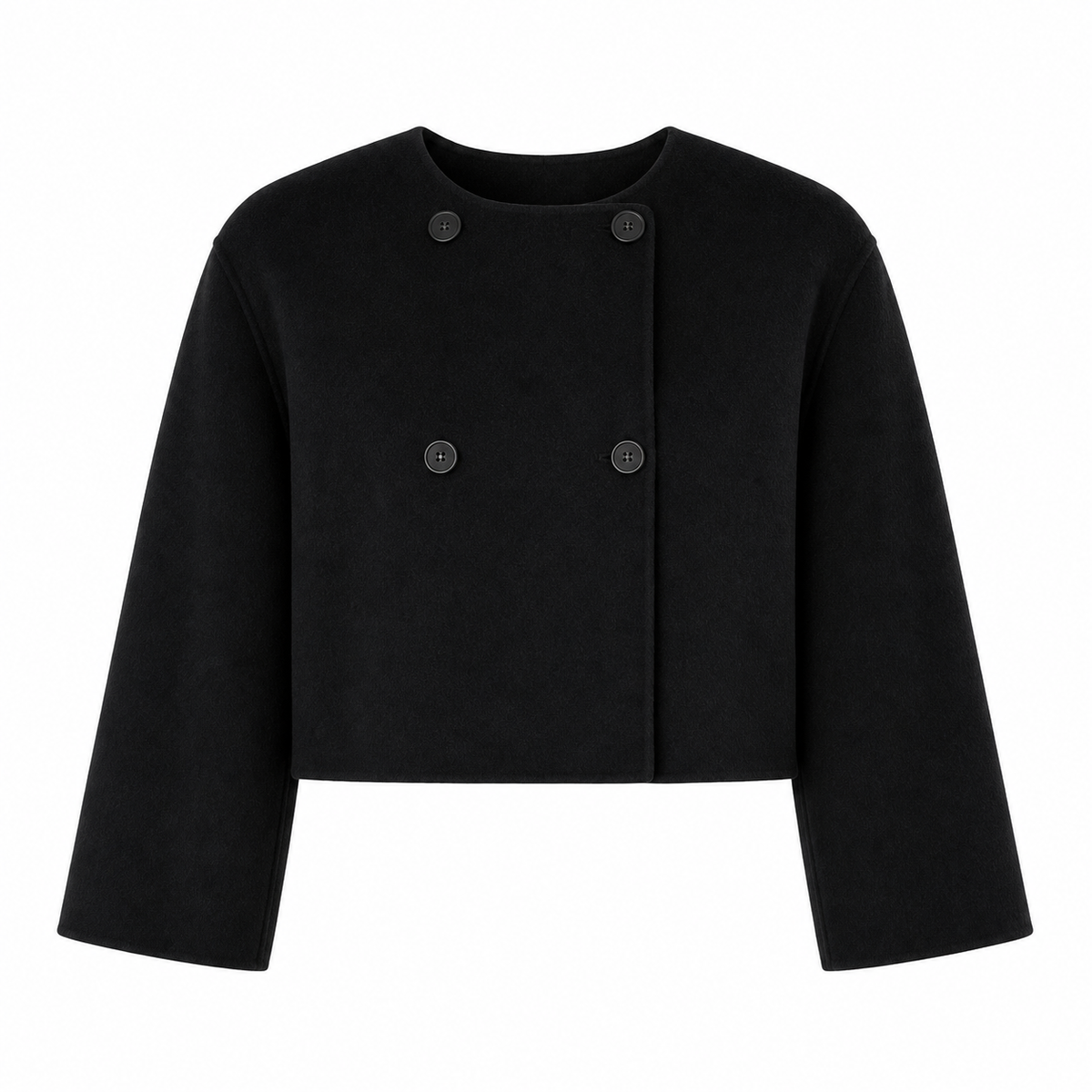 Floren Cropped Double Breasted Jacket