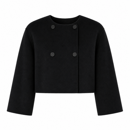 Floren Cropped Double Breasted Jacket