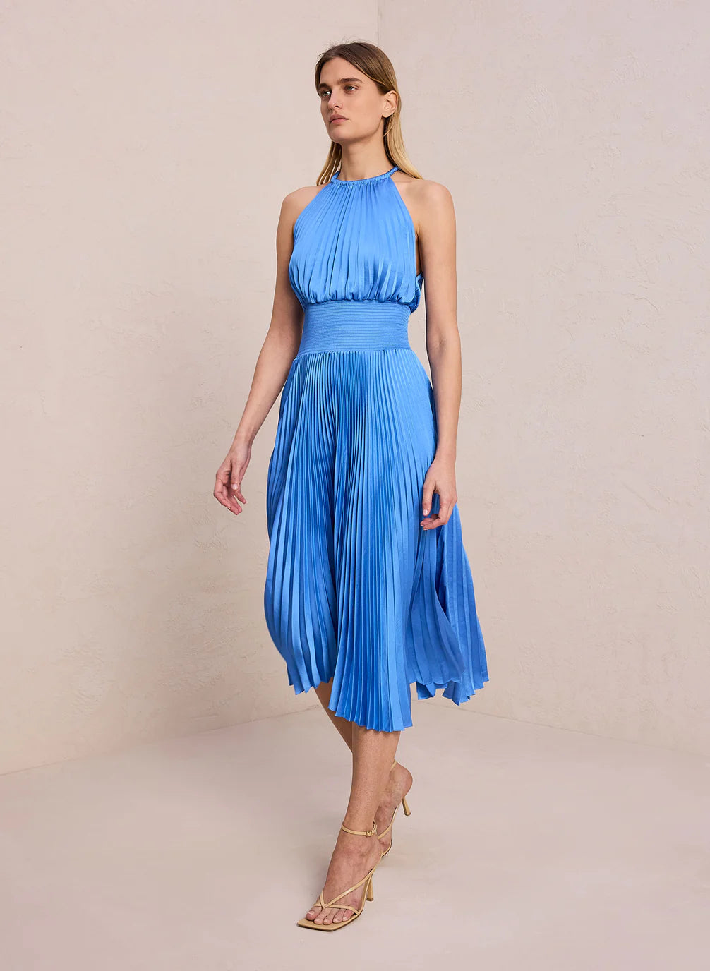 Renzo pleated dress discount