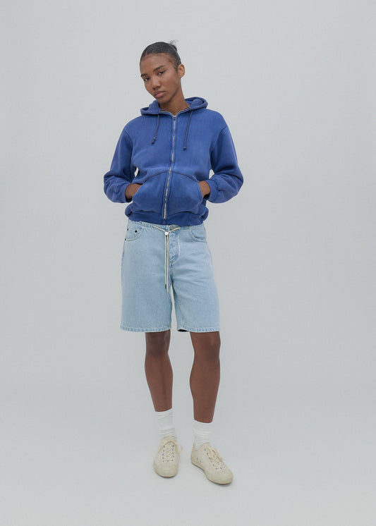 Still Here Cool Jean Shorts, Vintage Blue