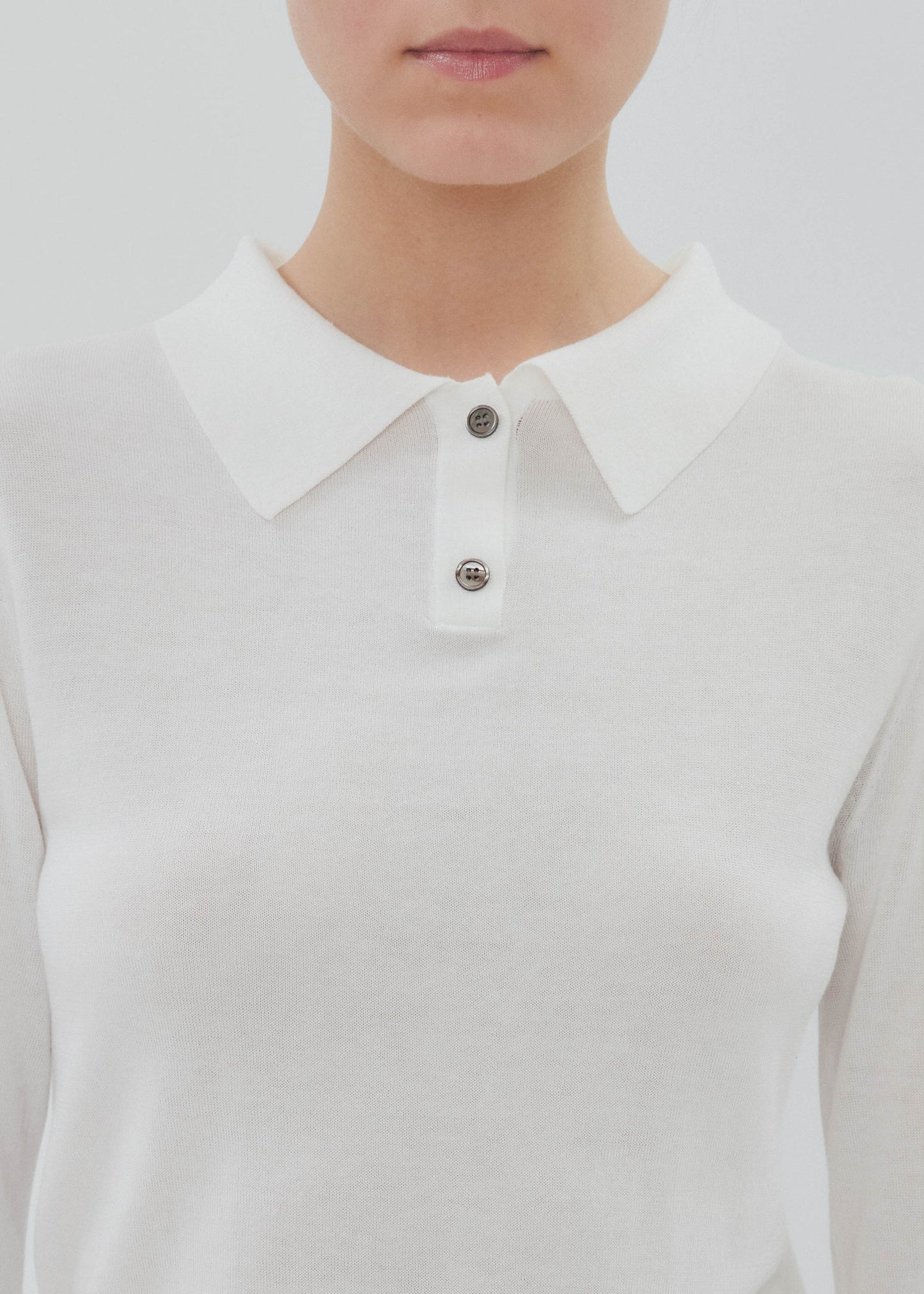 Still Here Daughter Long Sleeve, White