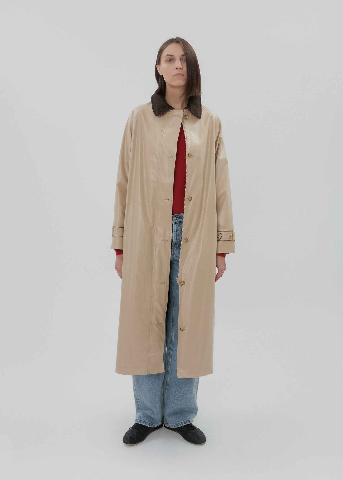 Still Here Kent Trench Coat, Khaki