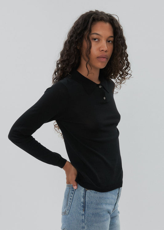 Still Here Daughter Long Sleeve, Black