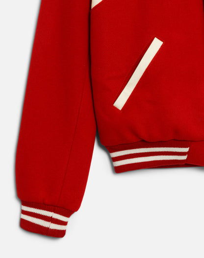 Varsity Jacket | Red