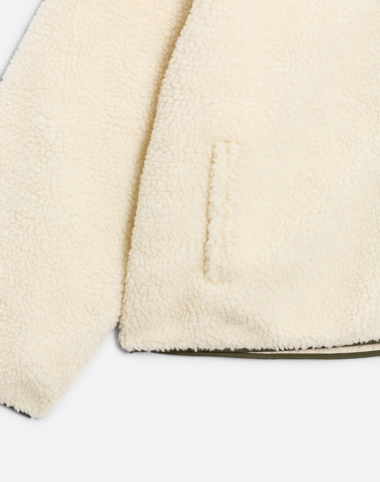 RE/DONE Cocoon Liner Jacket, White