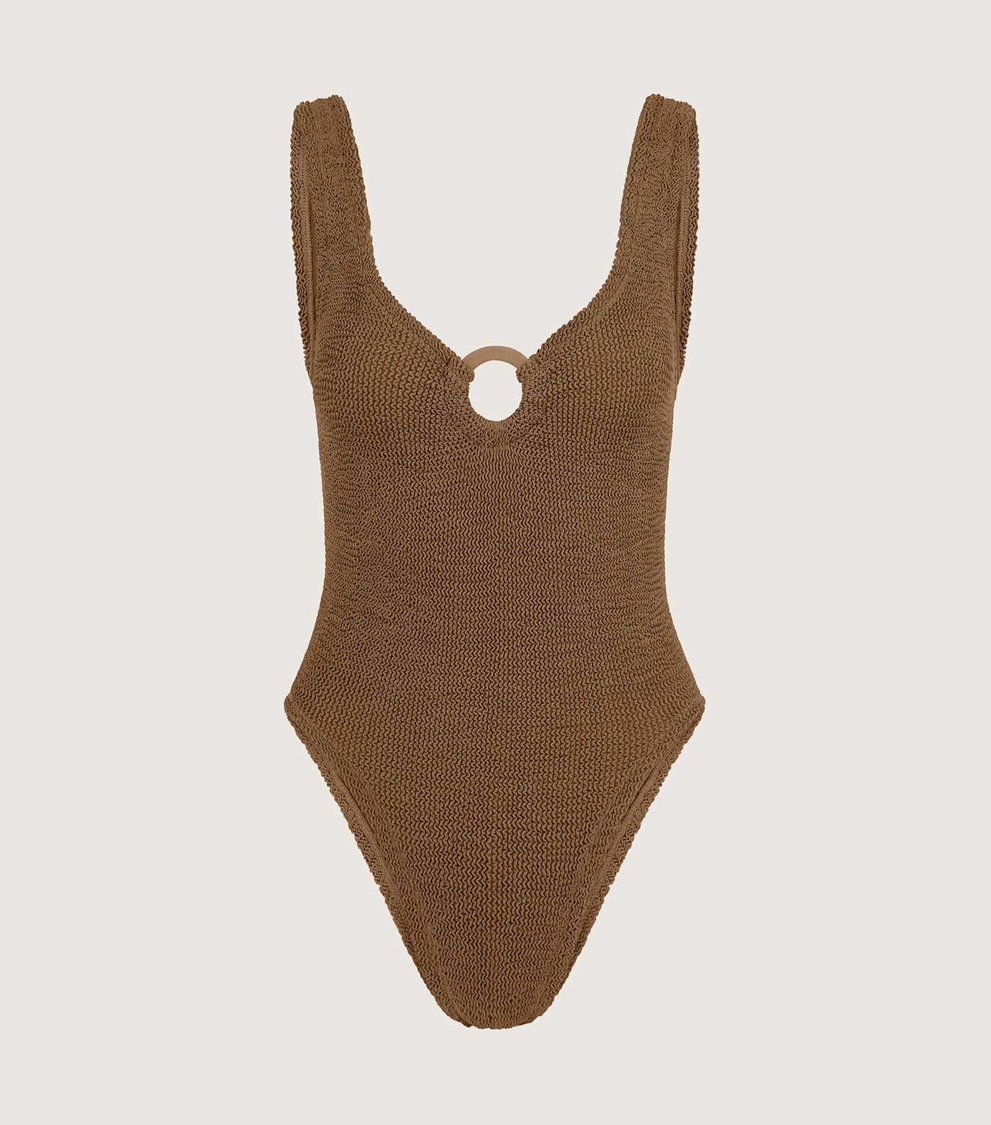 Hunza G Celine One Piece, Cocoa Metallic
