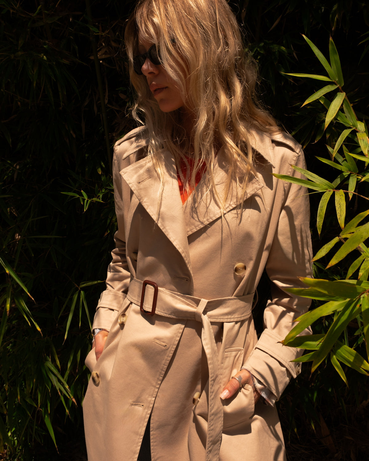 Cara Belted Trench Coat