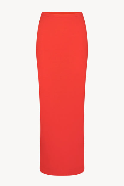Éterne Emma Skirt Ribbed, Poppy