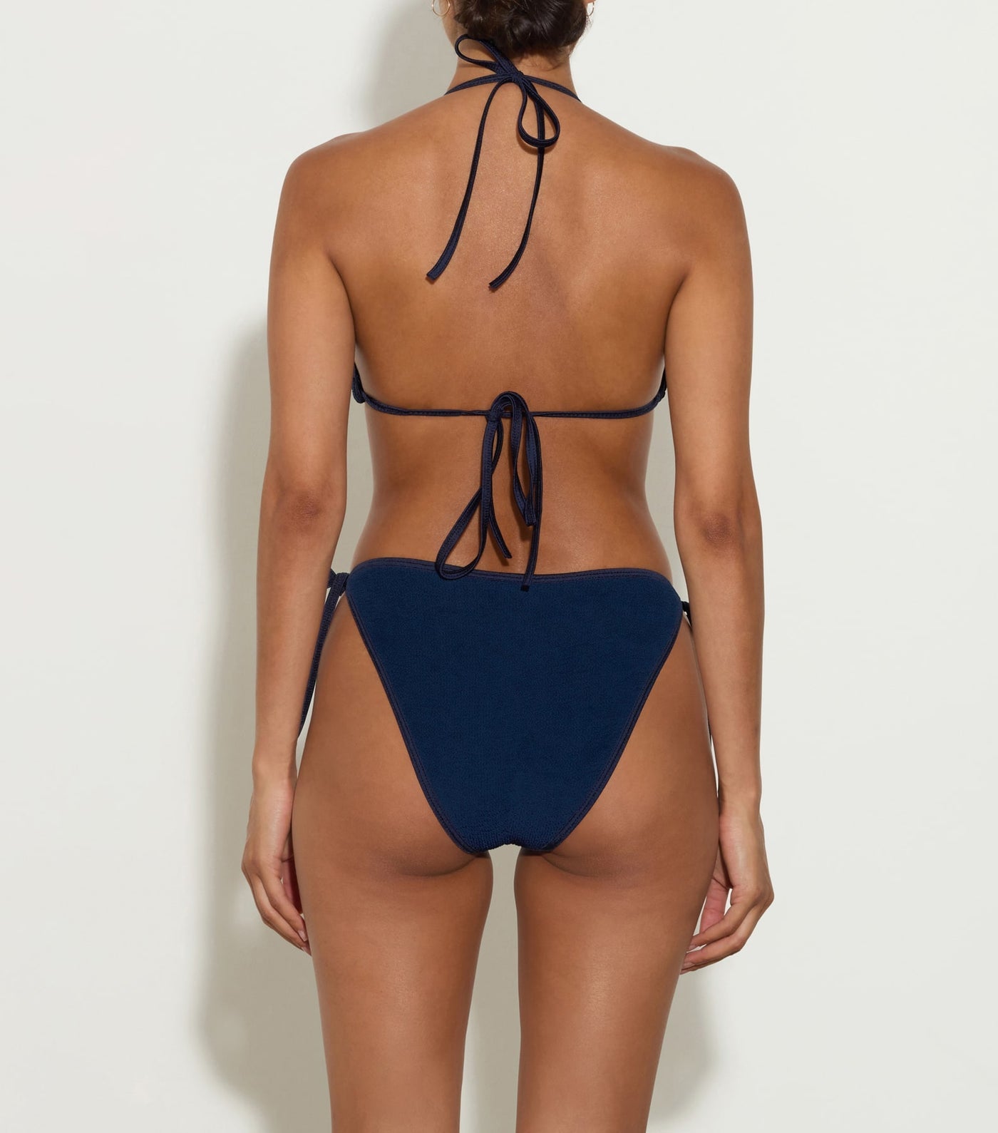 Hunza G Gina Bikini, Navy Crinkle