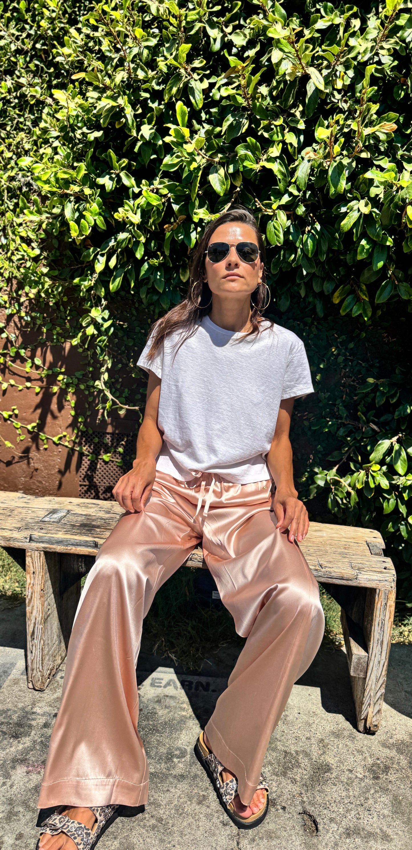 Brody Stretch-Silk Pant