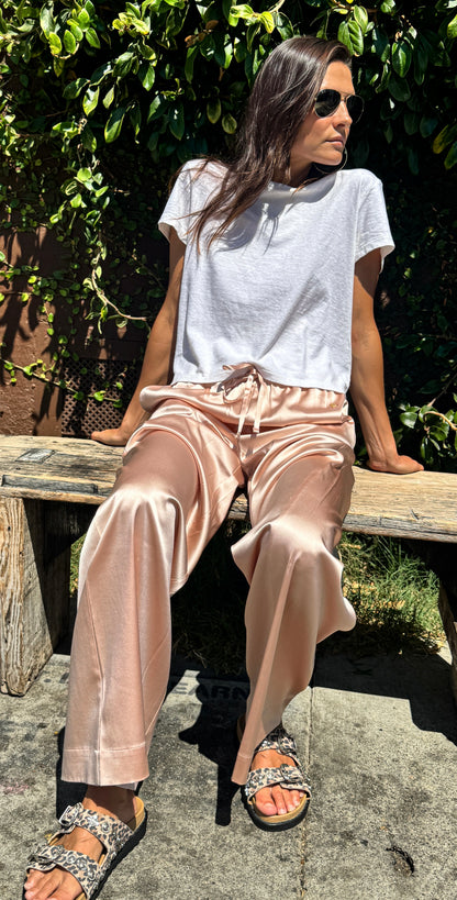Brody Stretch-Silk Pant