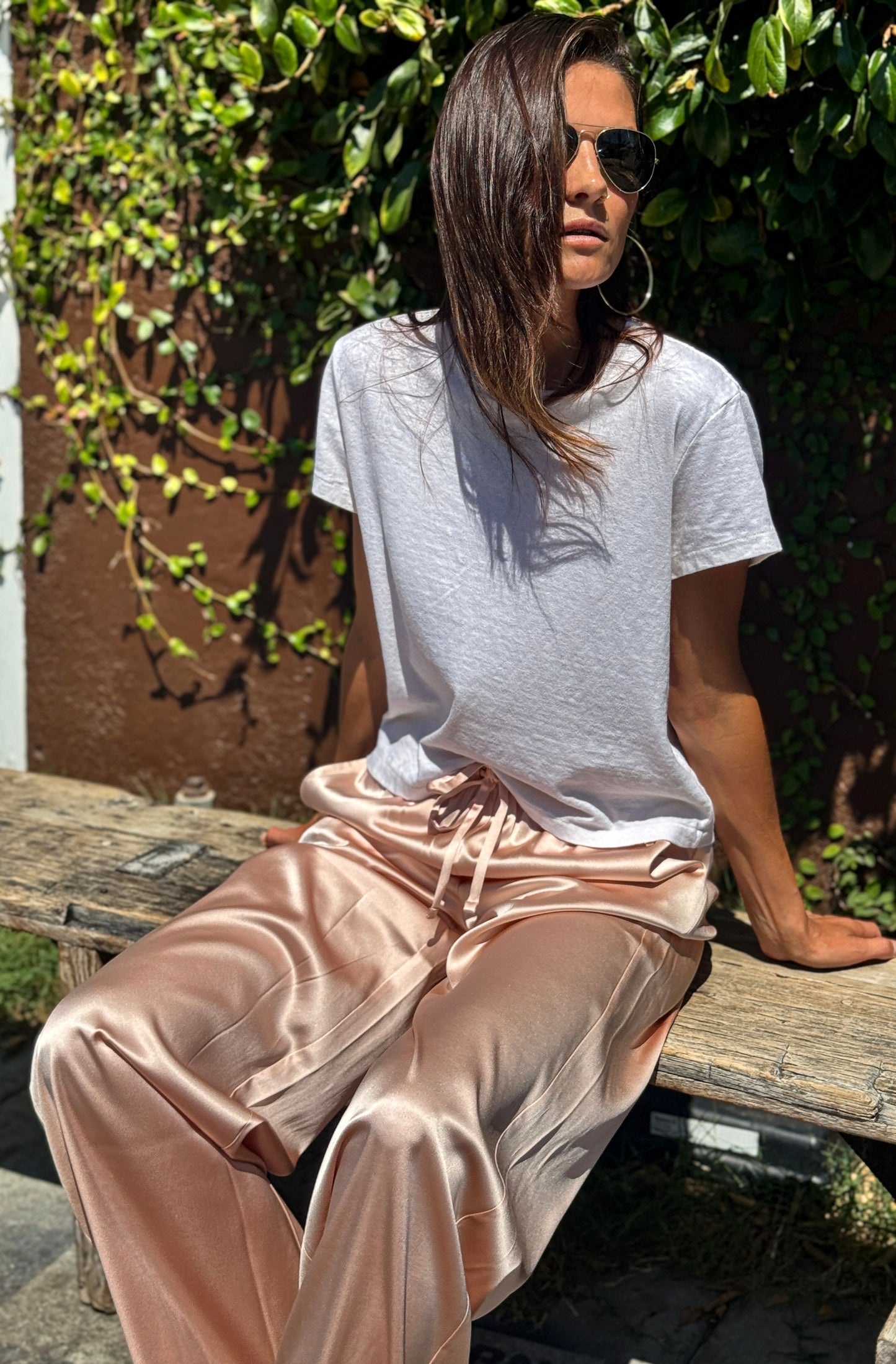 Brody Stretch-Silk Pant