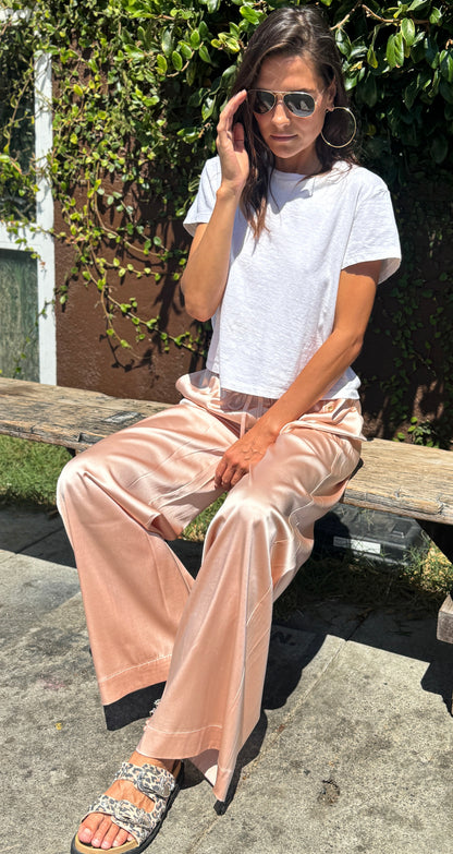 Brody Stretch-Silk Pant