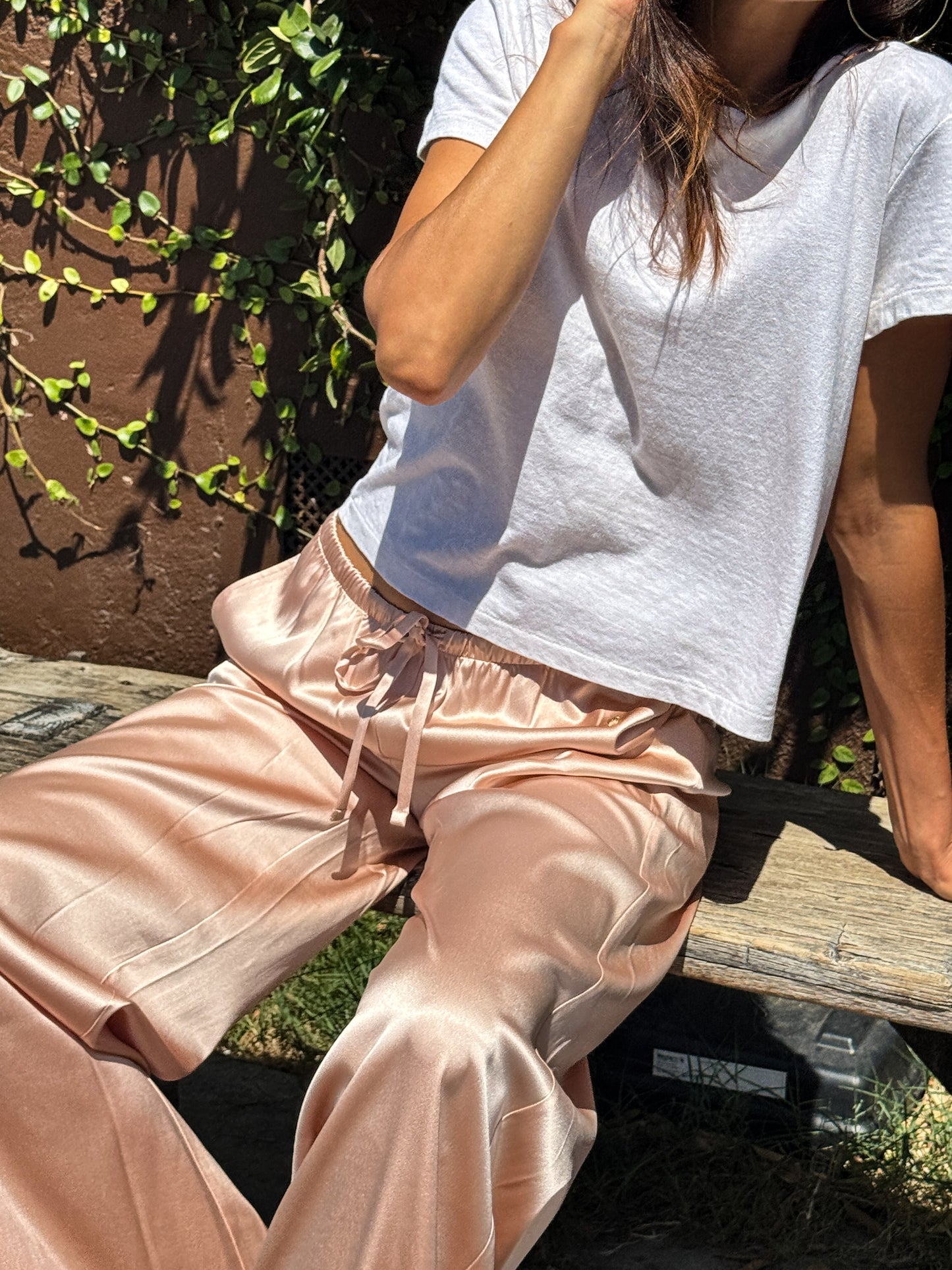 Brody Stretch-Silk Pant