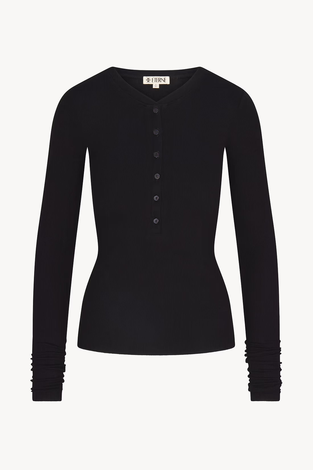 RE/DONE Hanes Waffle Boxy Henley