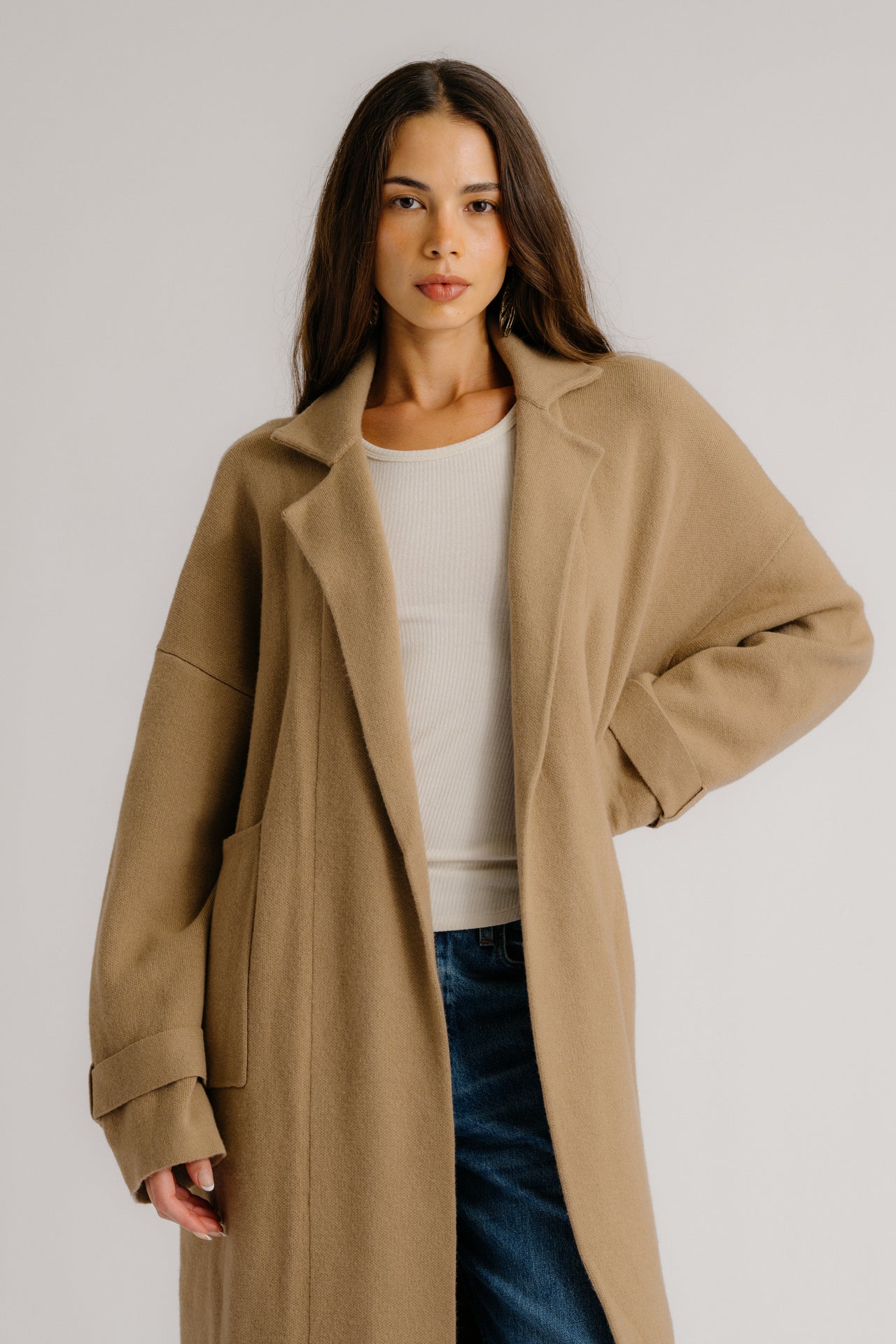 Sablyn, Anika Duster Coat, Camel