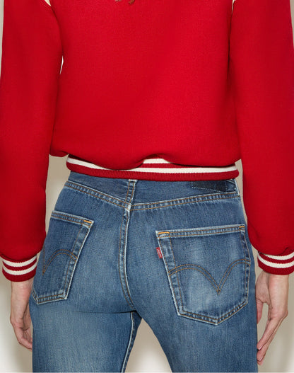 Varsity Jacket | Red