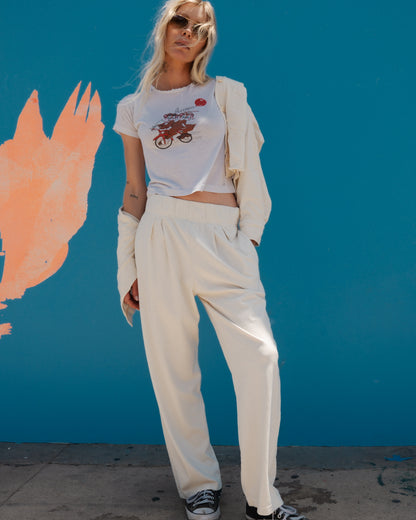 Penny Pleat Front Pant