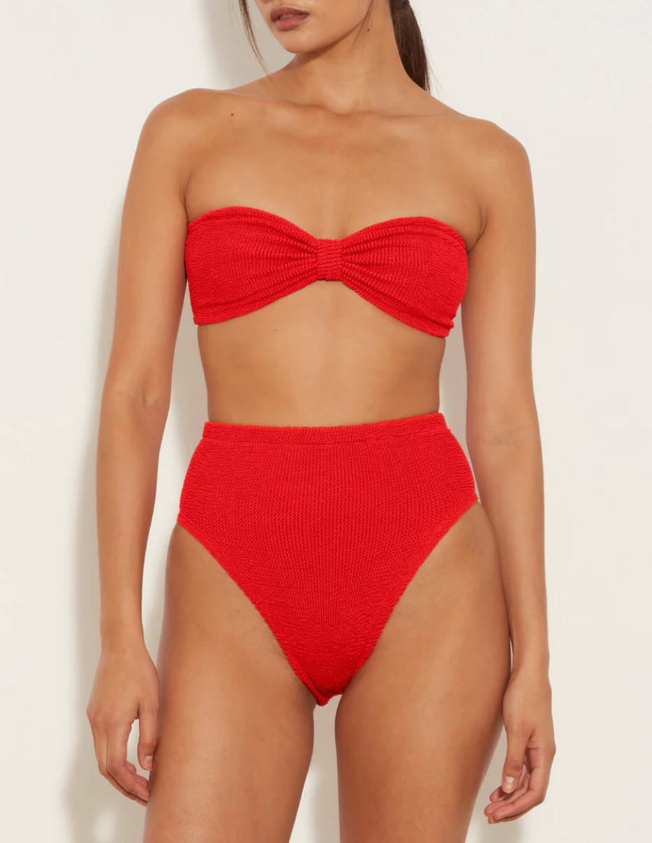 Hunza G Ruby Bikini Red