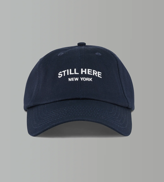 STILL HERE Dad Cap in Navy