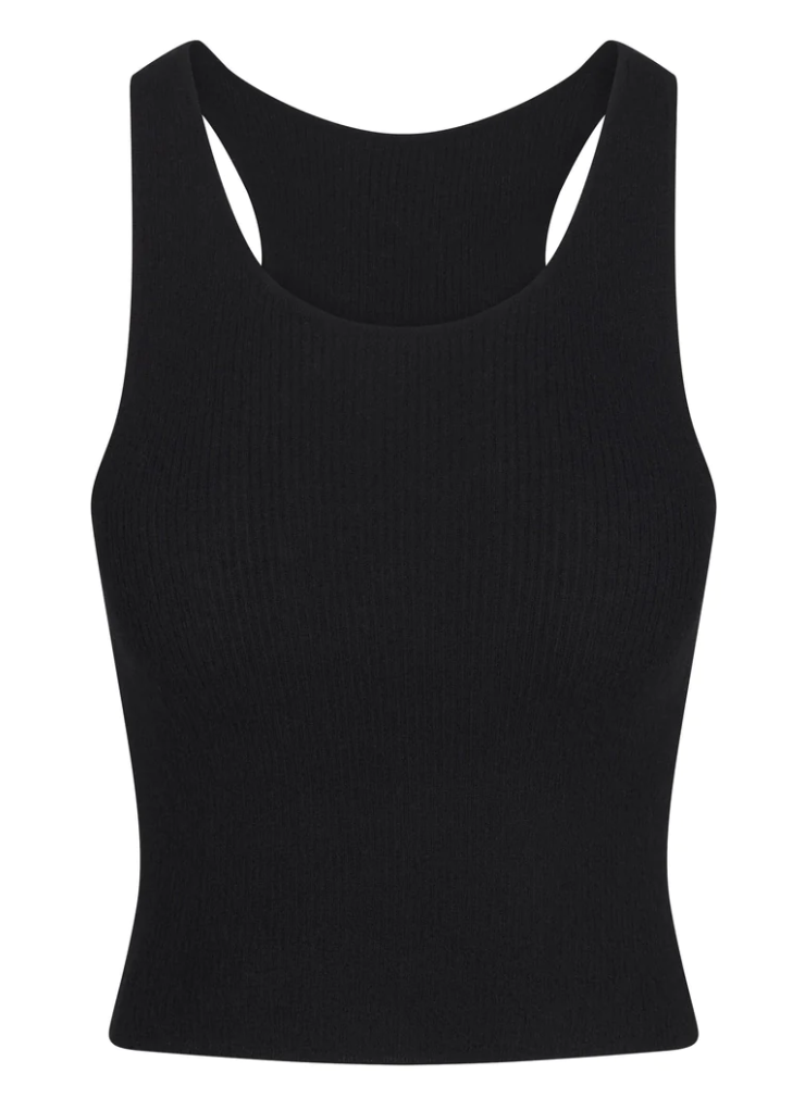 ÉTERNE Ines Raceback Tank in Black