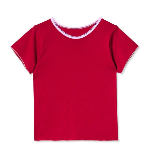 Pretties OG Baby Tee, Red