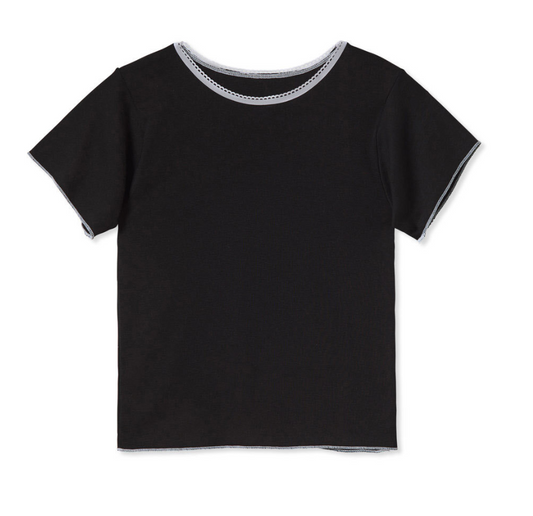 Pretties OG Baby Tee, Black