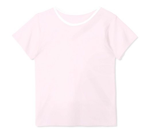 Pretties OG Baby Tee, Pale Pink