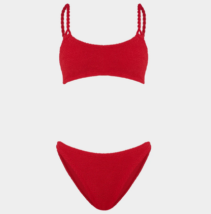 Hunza G Phoebe Bikini, Red