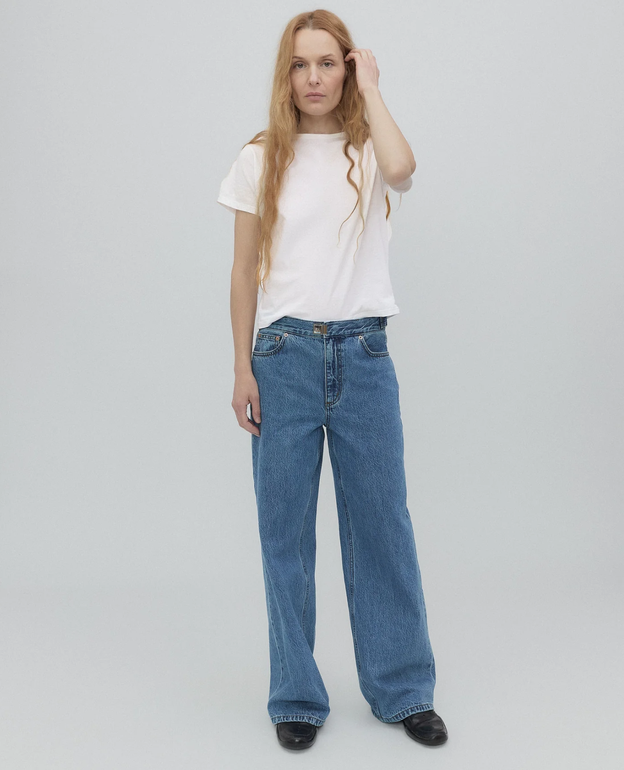 Still Here Buckle Jean, Classic Blue