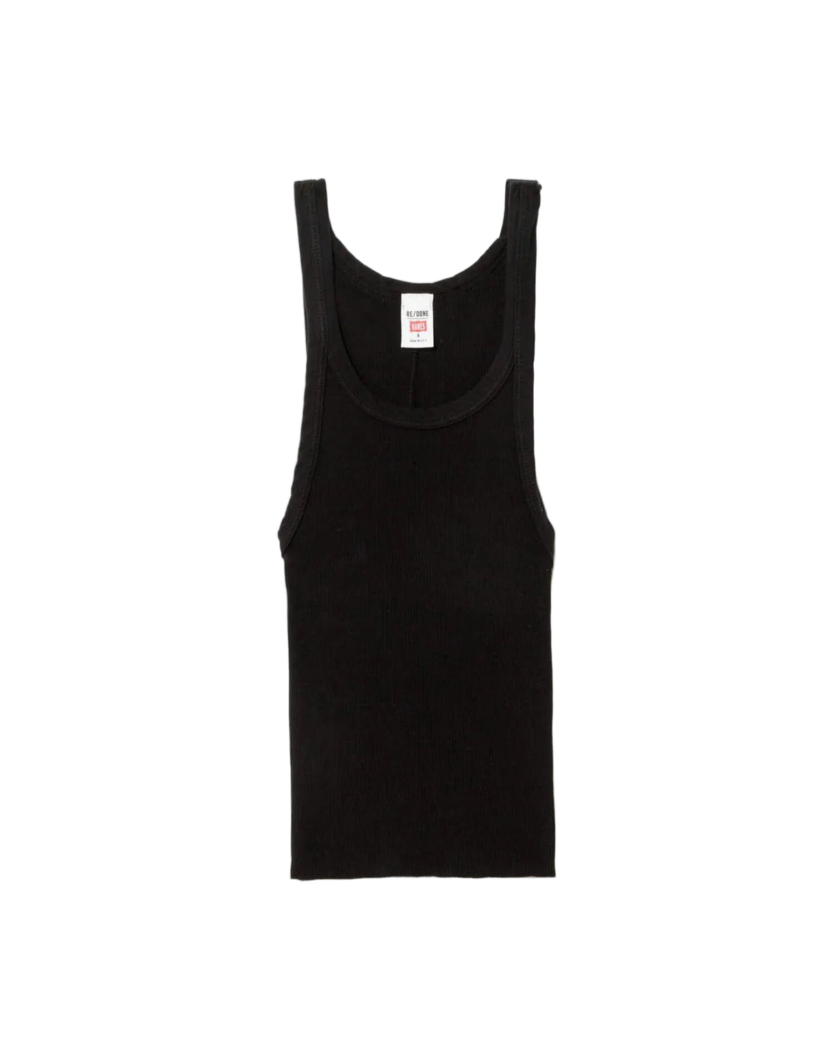 Cropped Rib Tank