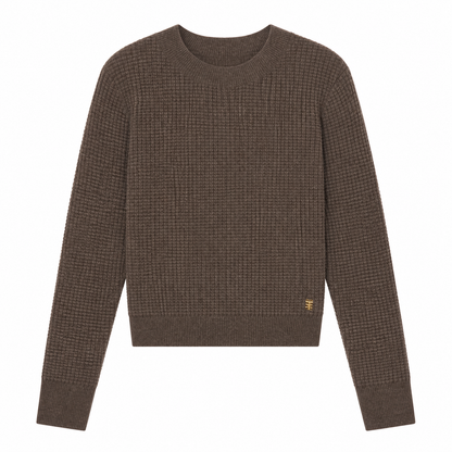 Francis Waffle Cashmere Sweater