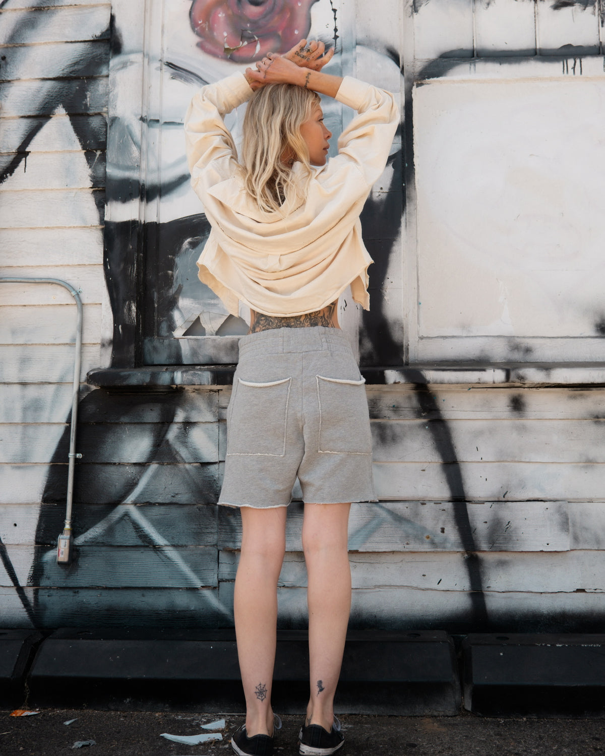 Coopa Oversized Crop Button Up